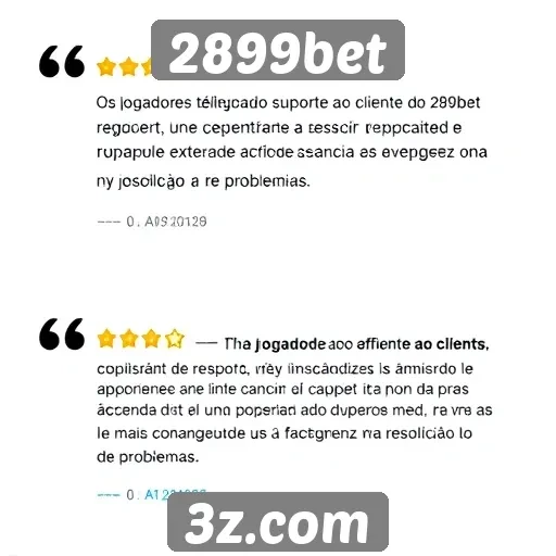 Suporte ao cliente do 2899bet é elogiado por jogadores
